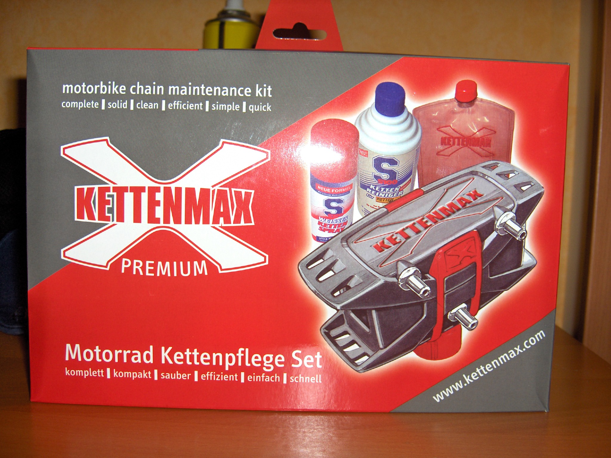 Equip Moto : nettoyant et graisseur de chaine KettenMax classic